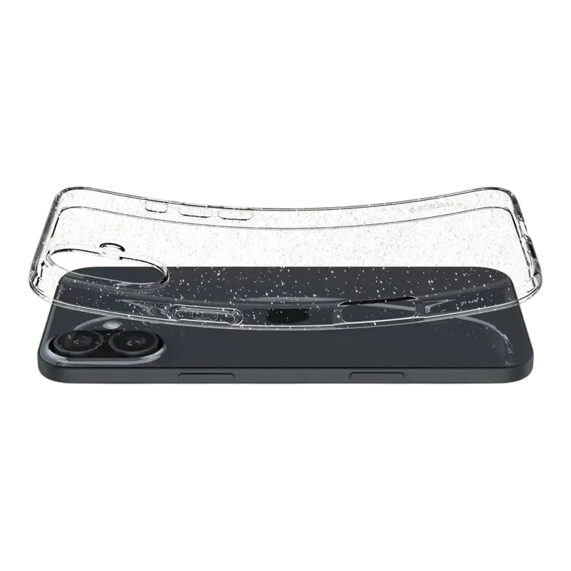 Husa Spigen iPhone 16 Liquid Crystal, Cristal Strălucitor