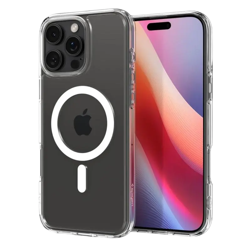 Husa Spigen iPhone 16 Pro Ultra Hybrid Mag, Alb