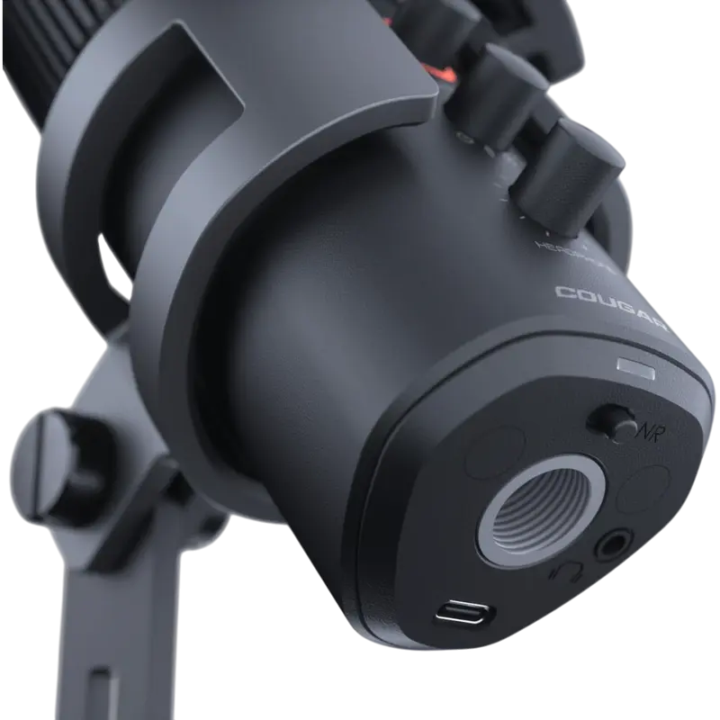 Microfon Gaming Cougar Screamer-X, Cu fir, Negru