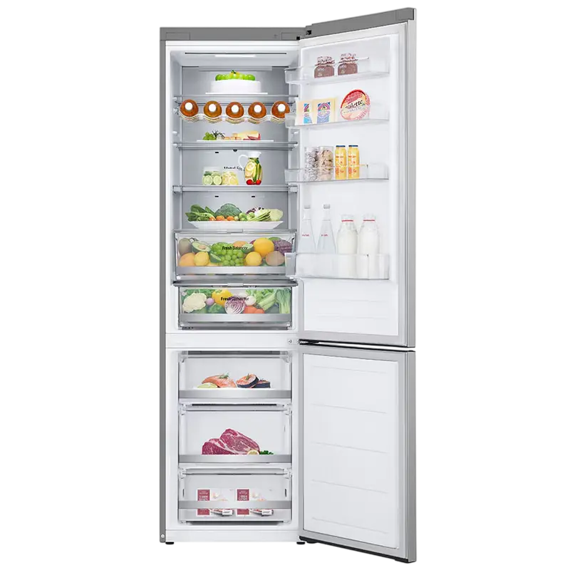 Frigider LG GBV7270DPY, Oțel inoxidabil