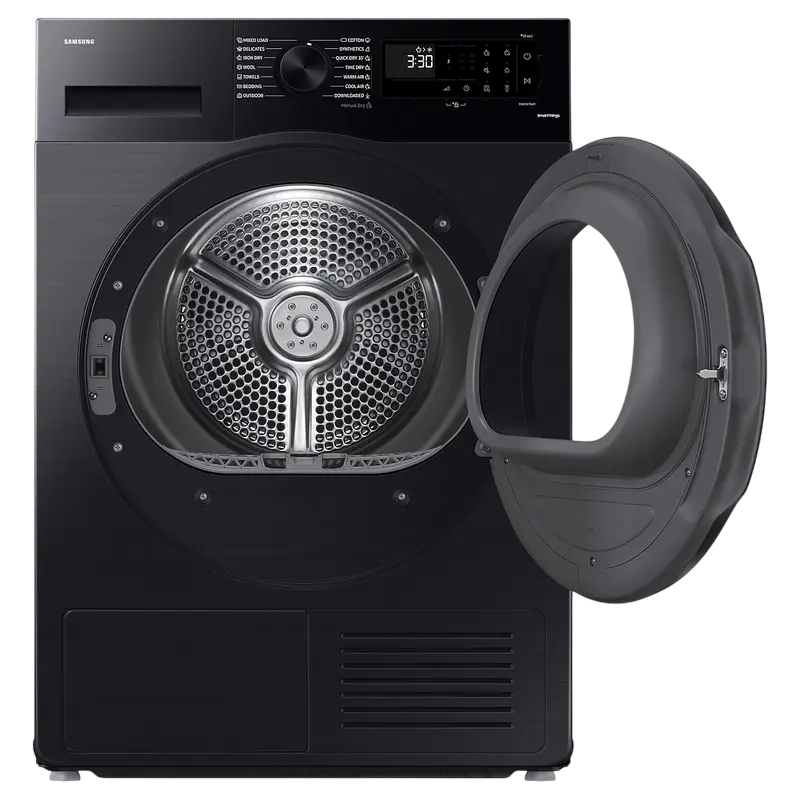 Încălzitor de rufe Samsung DV90CGC0A0ABLE, 9 kg, Negru