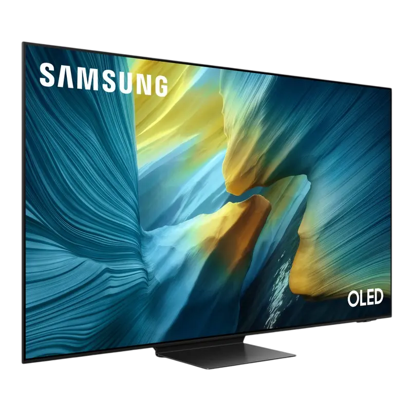 Televizor inteligent OLED de 65", Samsung QE65S95FAUXUA, rezoluție 3840x2160 4K UHD, Tizen, Negru