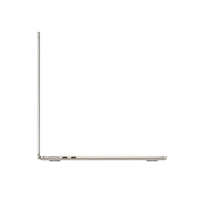 Laptop 13,6" Apple MacBook Air A3113, Starlight, M3 with 8-core CPU and 10-core GPU, 8GB/512GB, macOS Sonoma