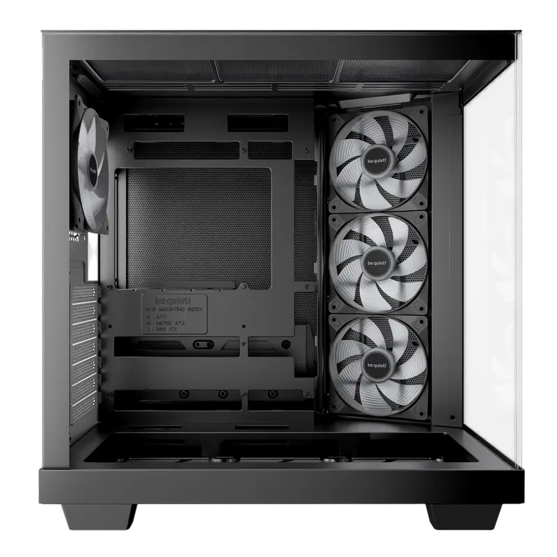 Carcasă PC be quiet! Ligh Base 500 LX, Midi-Tower, Fără PSU, Negru