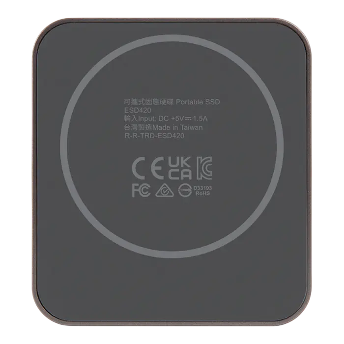 SSD portabil extern Transcend ESD420, 1 TB, Iron Gray (TS1TESD420C)