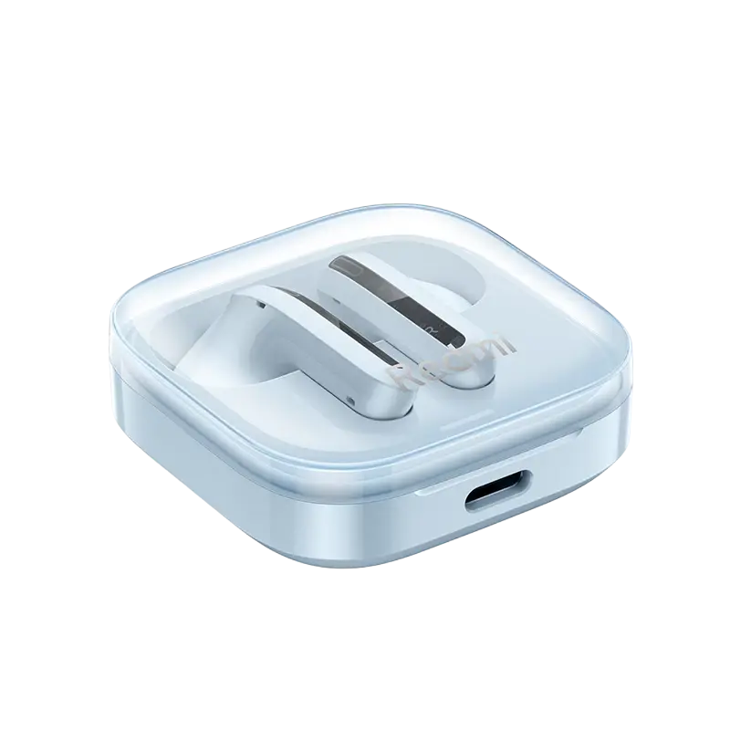 Căști Xiaomi Redmi Buds 6, Albastru Transparent