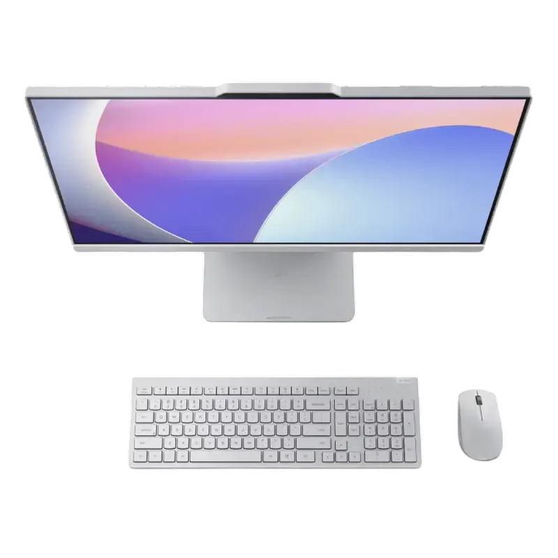 Computer All-in-One Lenovo IdeaCentre 3 24ARR9, 23,8", AMD Ryzen 7 8845HS, 16GB/512GB, Fără SO, Cloud Grey