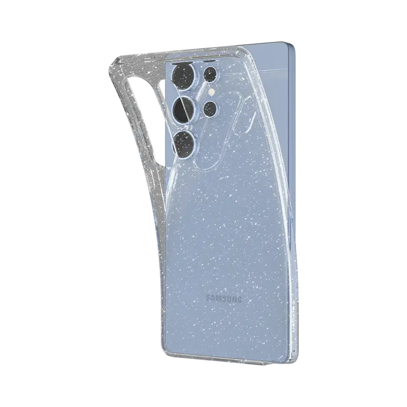 Husa Spigen Liquid Crystal pentru Samsung Galaxy S25 Ultra, Cristal Strălucitor