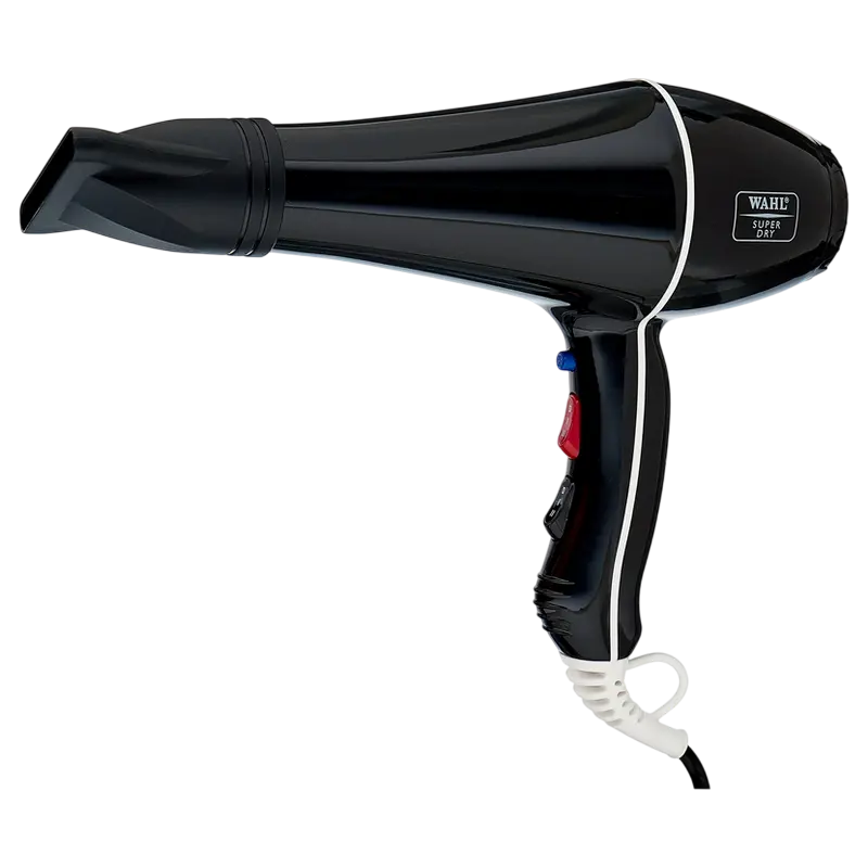 Uscător de păr WAHL Super Dry 4340-0470, 2000W, Negru