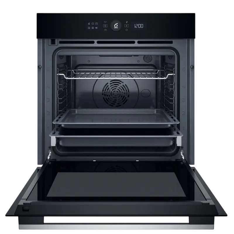 Cuptor electric Whirlpool WOI5S8PM1SXA, Negru | Oțel inoxidabil