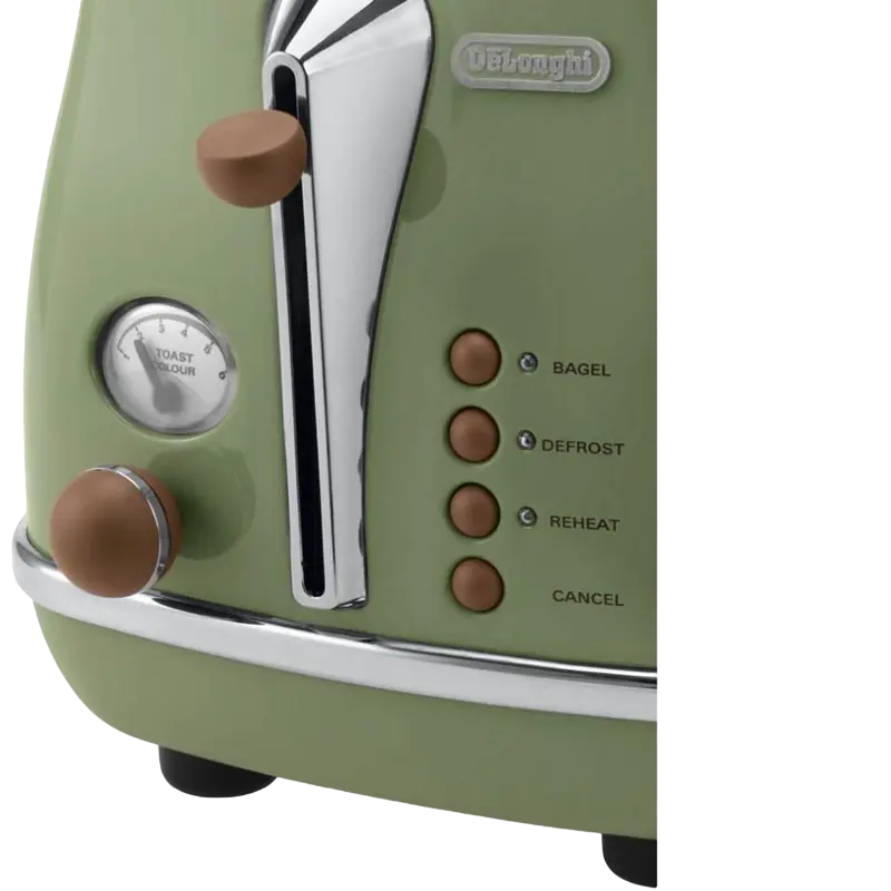 Toaster DeLonghi CTOV 2103 GR, Verde