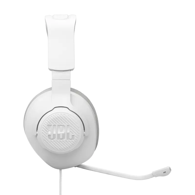 Căști gaming JBL Quantum 100M2, Cu fir, Alb