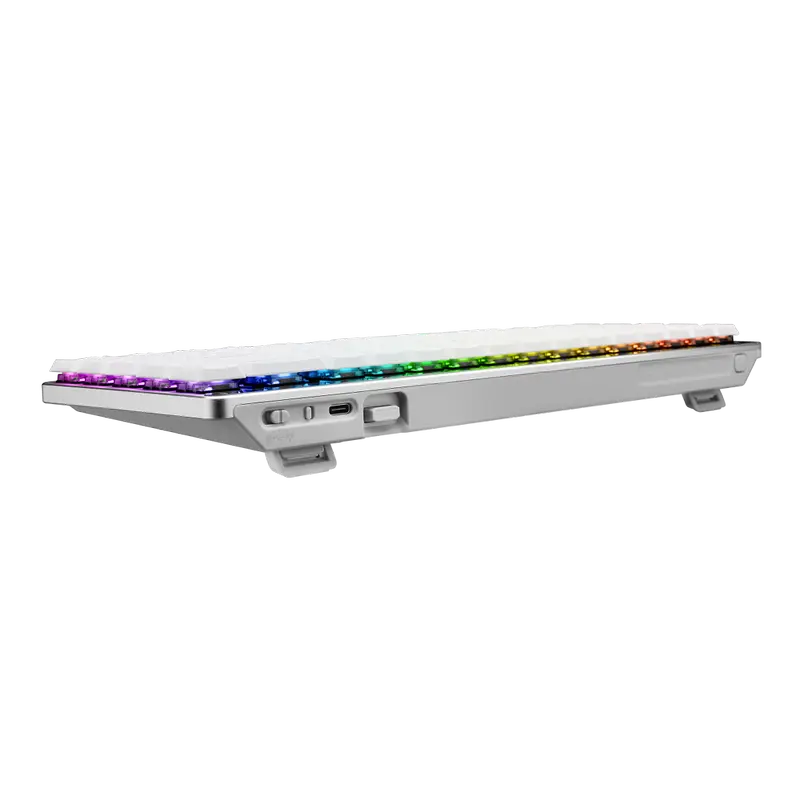 Tastatură ASUS ROG Falchion, Fără fir, Alb