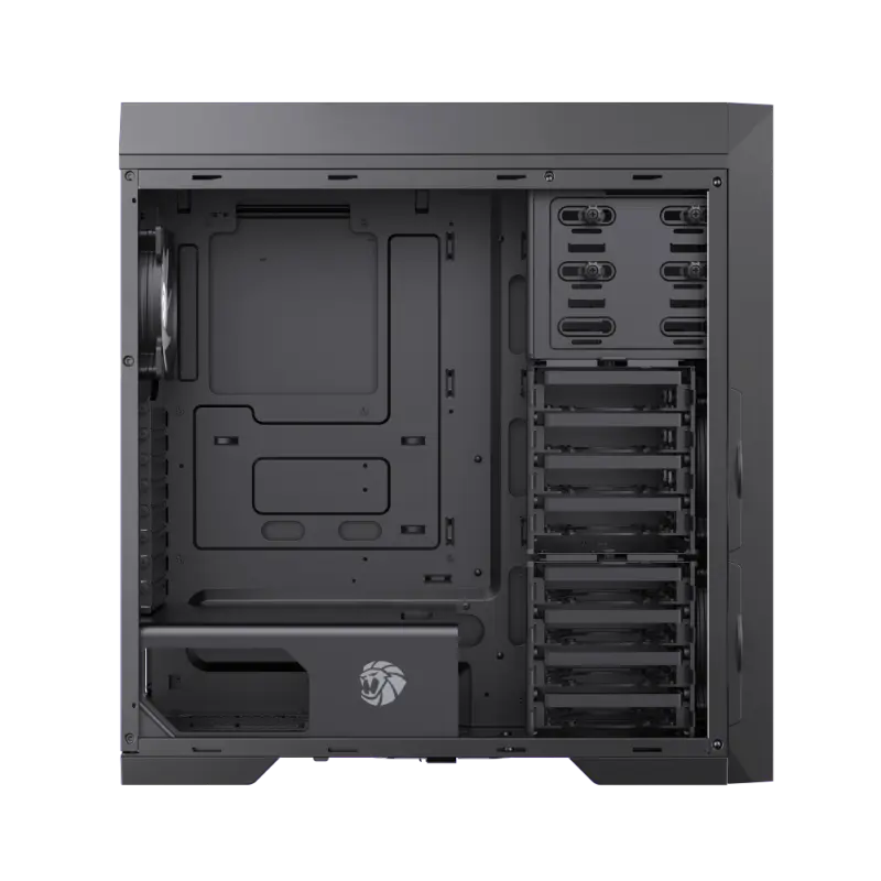 Carcasă PC Gamemax MASTER 2 BK, Full-Tower, Fără PSU, Negru