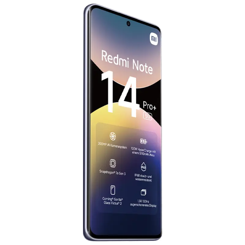 Smartphone Xiaomi Redmi Note 14 Pro+, 12GB/512GB, Lavandă Purpurie