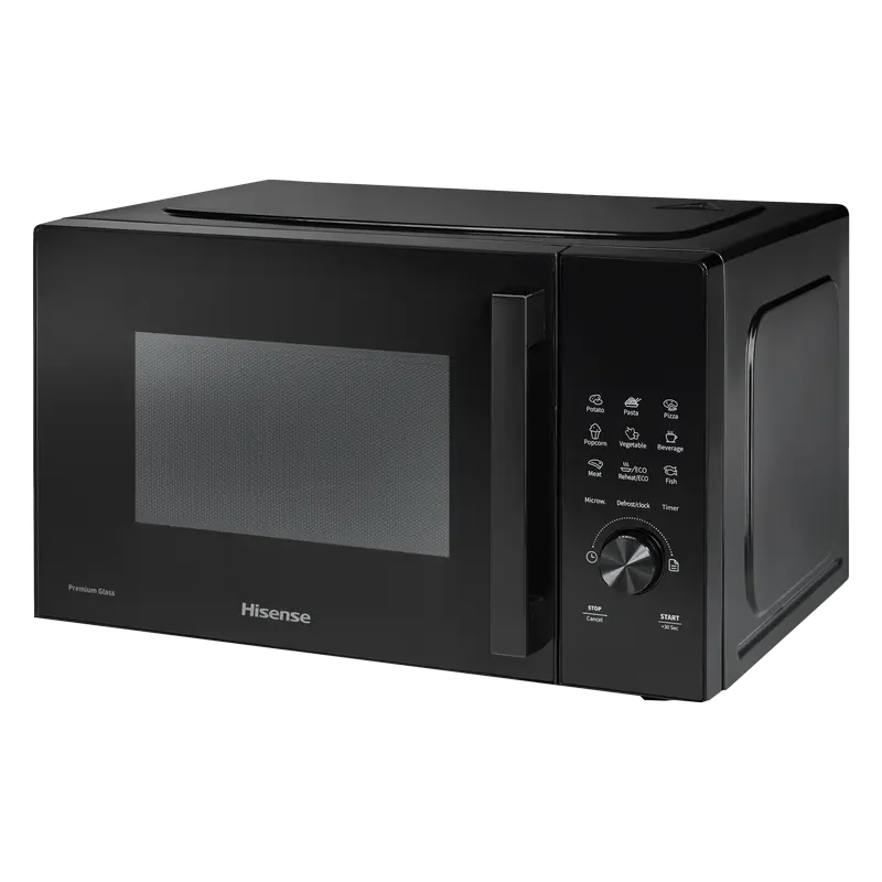 Cuptor cu microunde Hisense H23MOBSD1H, Negru