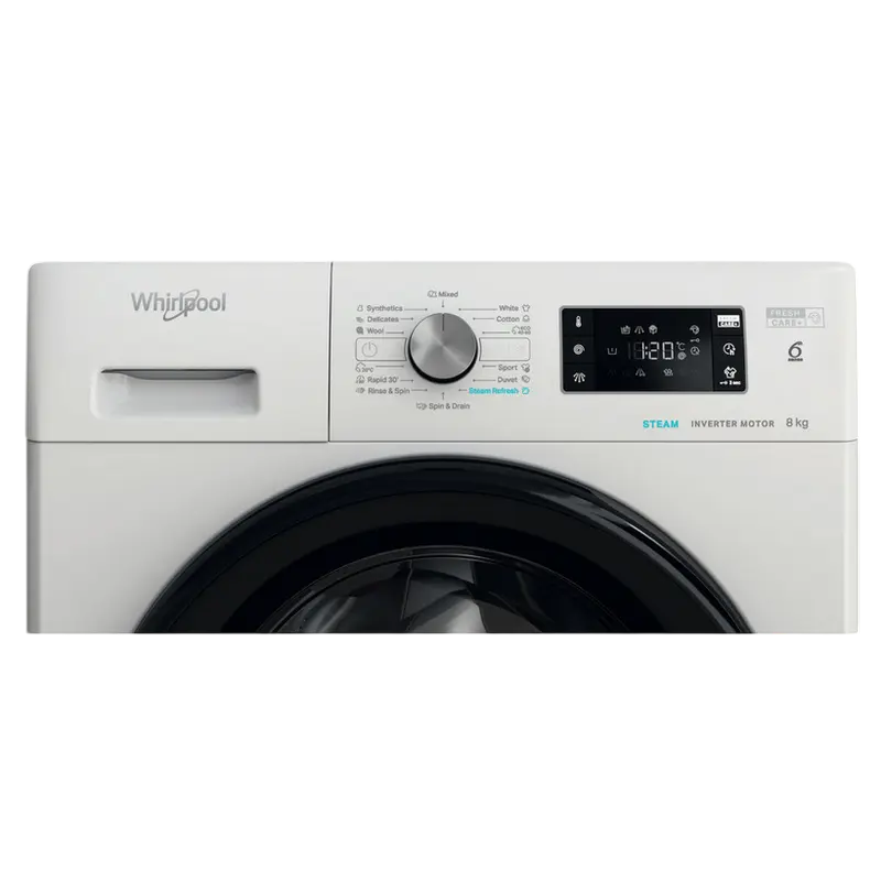 Стиральная машина Whirlpool FFB 8469 BV EE, 8кг, Белый