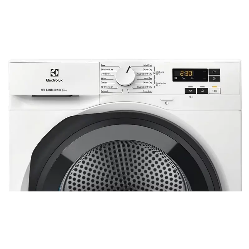 Uscător de rufe Electrolux EW6D185YE, 8kg, Alb