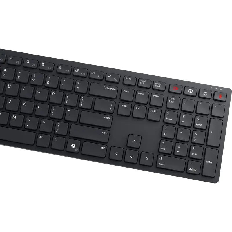 Клавиатура DELL KB525C, Проводное, Чёрный