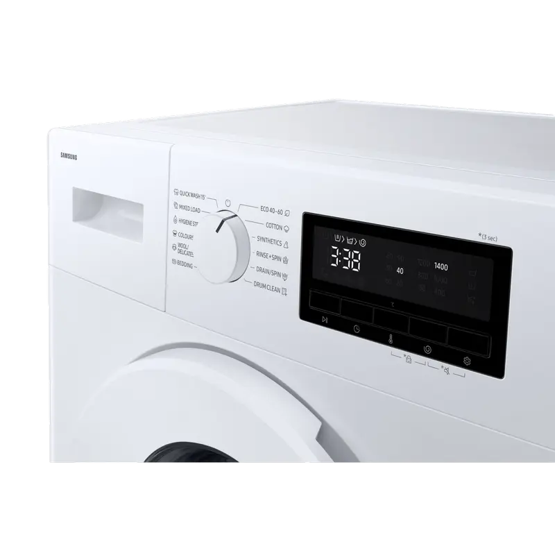 Стиральная машина Samsung WW80FG3M05TWLF, 8кг, Белый