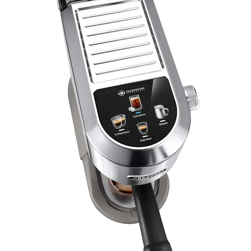 Cafetiera manuala DeLonghi EC 890.M, 1450W, Oțel inoxidabil