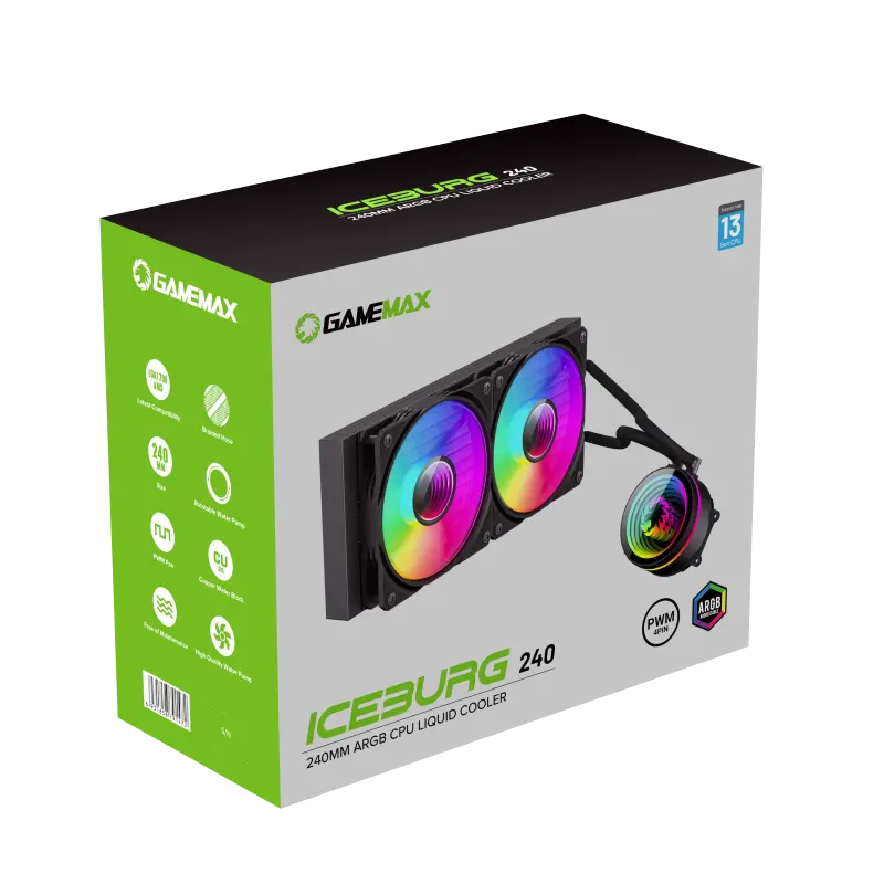 Cooler procesor Gamemax IceBurg 240 Infinity