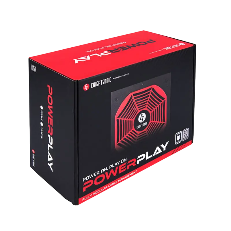 Sursă Alimentare PC Chieftec GPU-1200FC, 1200W, ATX, Complet modular