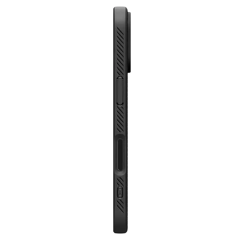 Husă Spigen Liquid Air pentru Apple iPhone 17, Negru mat