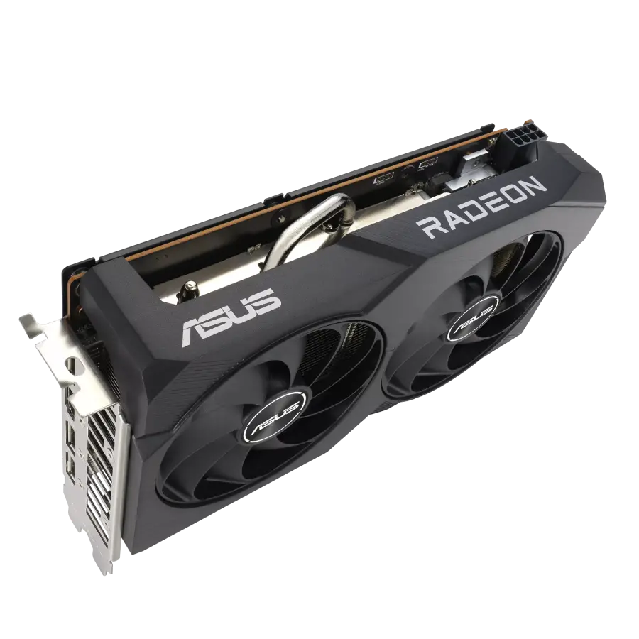 Placă Video ASUS DUAL-RX7600-O8G-V2,  8GB GDDR6 128bit
