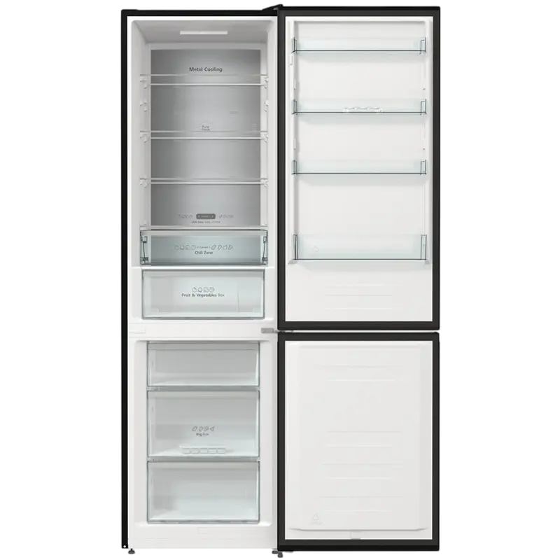 Холодильник Hisense RB470N4EFC1, Чёрный