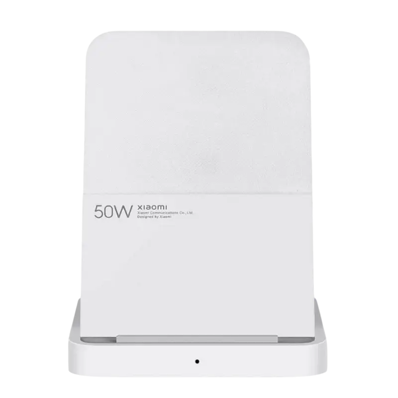 Stand pentru încărcare Xiaomi Wireless Charging Stand Pro, 50W, Alb