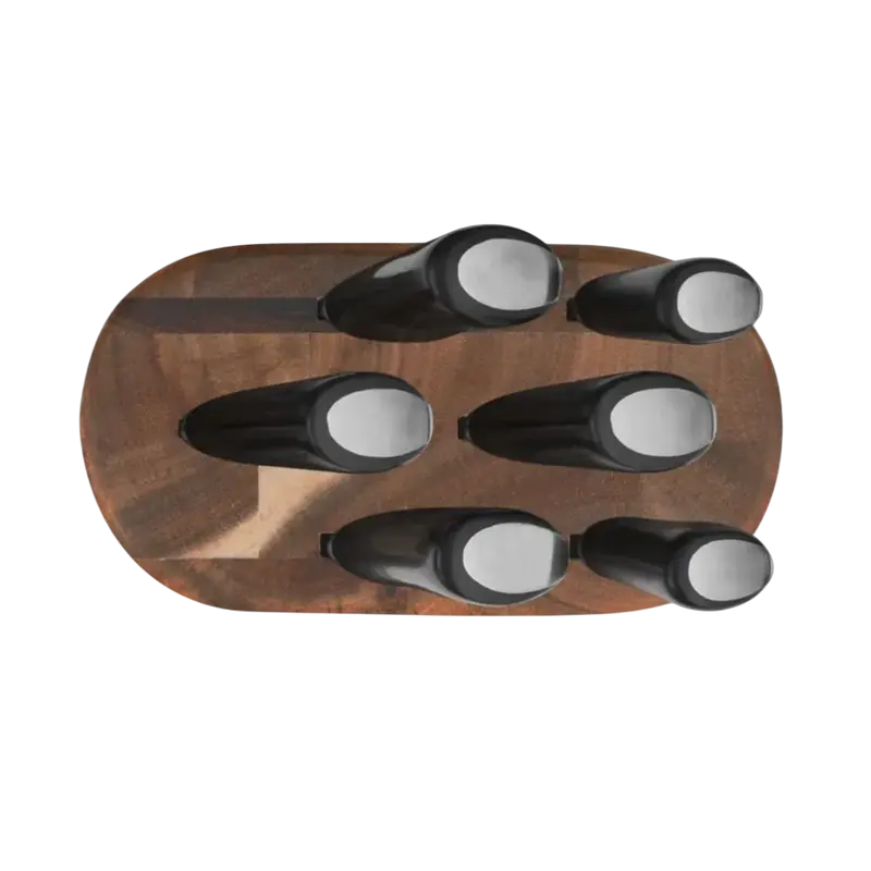Set de Cuțite Tefal K267S656, Negru / Inox