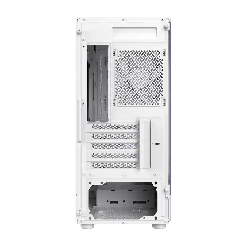 Carcasă PC Gamemax Focus MW, Micro-ATX, ATX, Alb