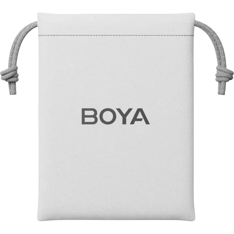 Microfon portabil pentru înregistrare vocală Boya Mini-14, Fără fir, Negru