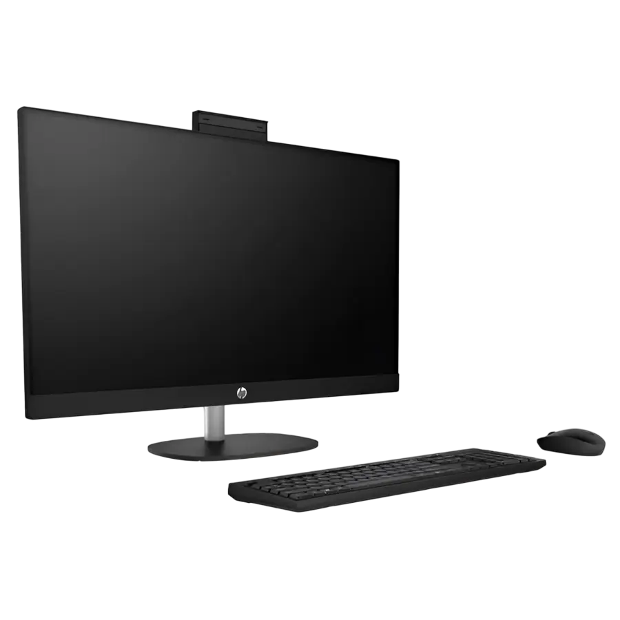 Моноблок HP 27-cr0042ci, 27", AMD Ryzen 5 7520U, 16Гб/512Гб, FreeDOS, Чёрный