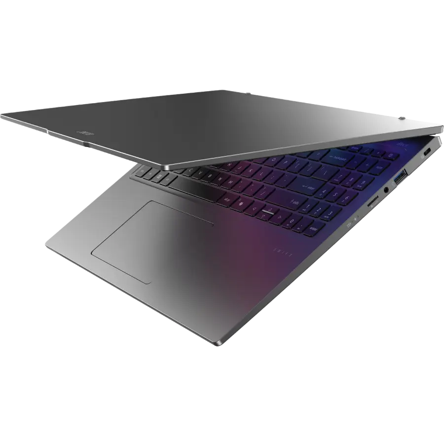 Laptop 16" Acer Swift Go 16 OLED SFG16-72, Steel Gray, Intel Core Ultra 7 155U, 16GB/1024GB, Linux eShell