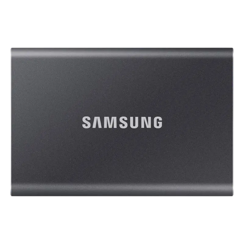 SSD portabil extern Samsung T7, 4 TB, Titan Gray (MU-PC4T0T/WW)