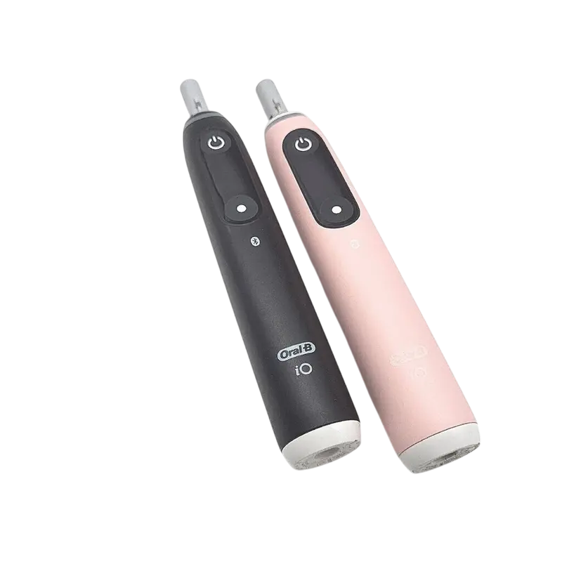 Set de periuțe de dinți electrice de sunet Braun iO6 Series Duo, Lava | Pink