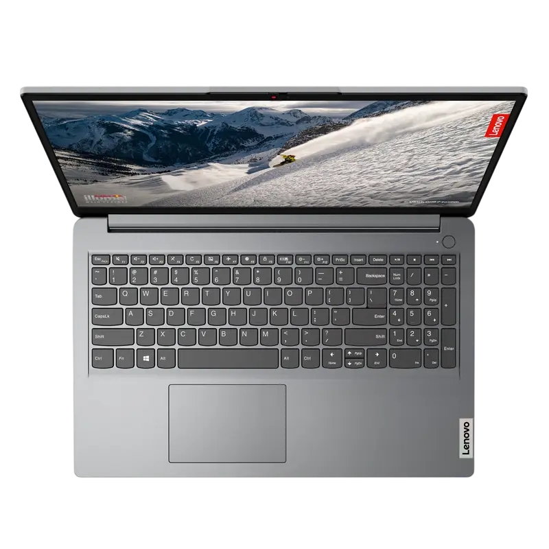 Laptop 15,6" Lenovo IdeaPad 1 15AMN7, Cloud Grey, AMD Ryzen 3 7320U, 8GB/512GB, Fără SO