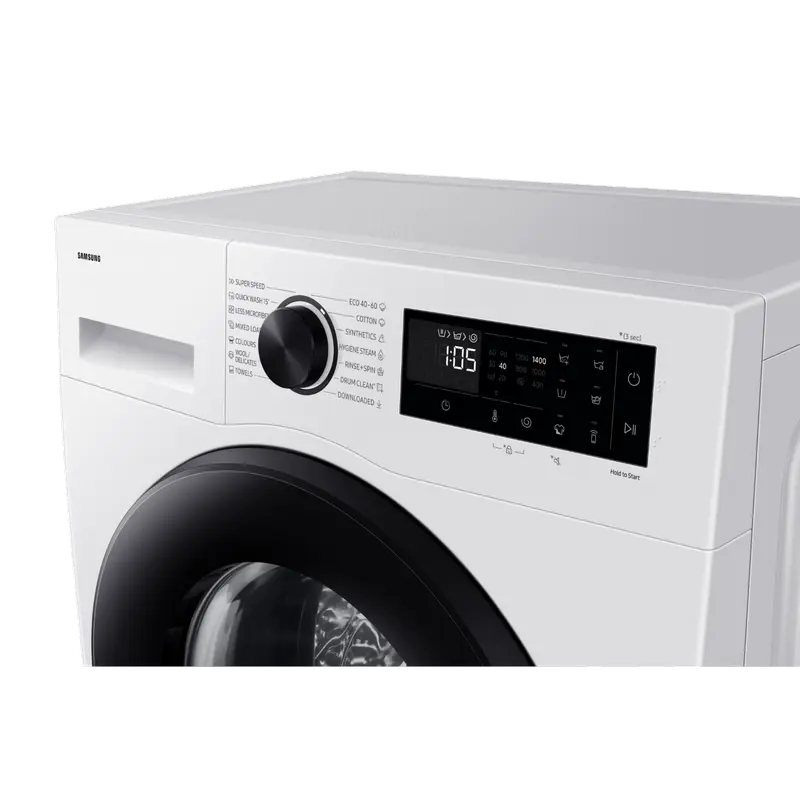 Mașină de spălat Samsung WW90DG5G34AELE, 9kg, Alb