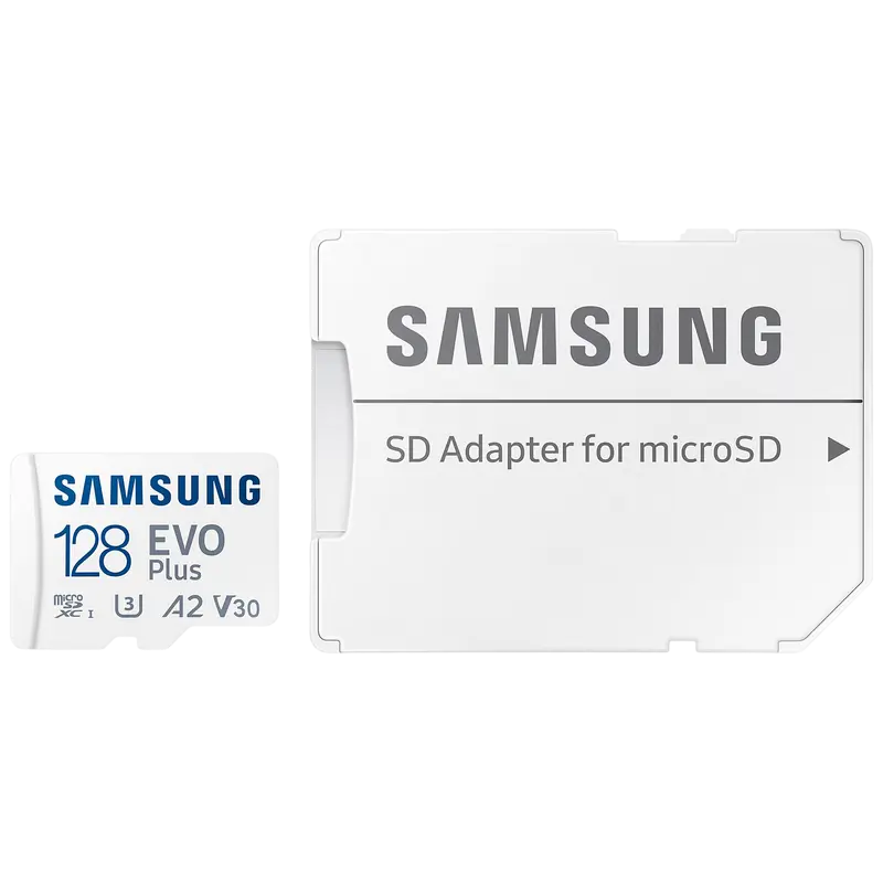 Card de Memorie Samsung EVO Plus MicroSDXC, 128GB (MB-MC128SA/EU)