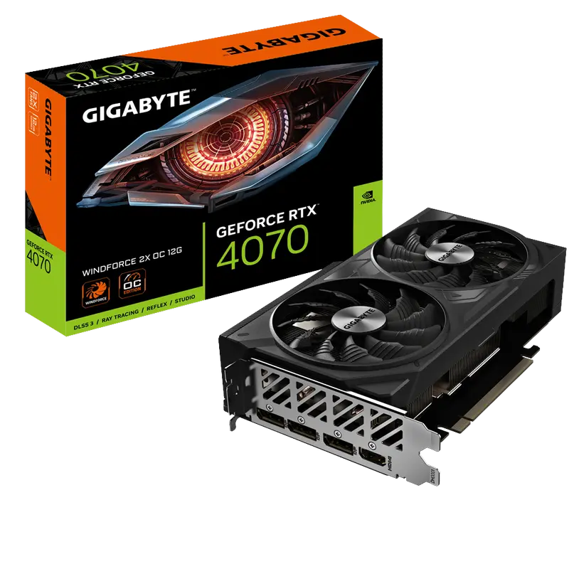 Placă Video Gigabyte GV-N4070WF2OC-12GD, 12GB..