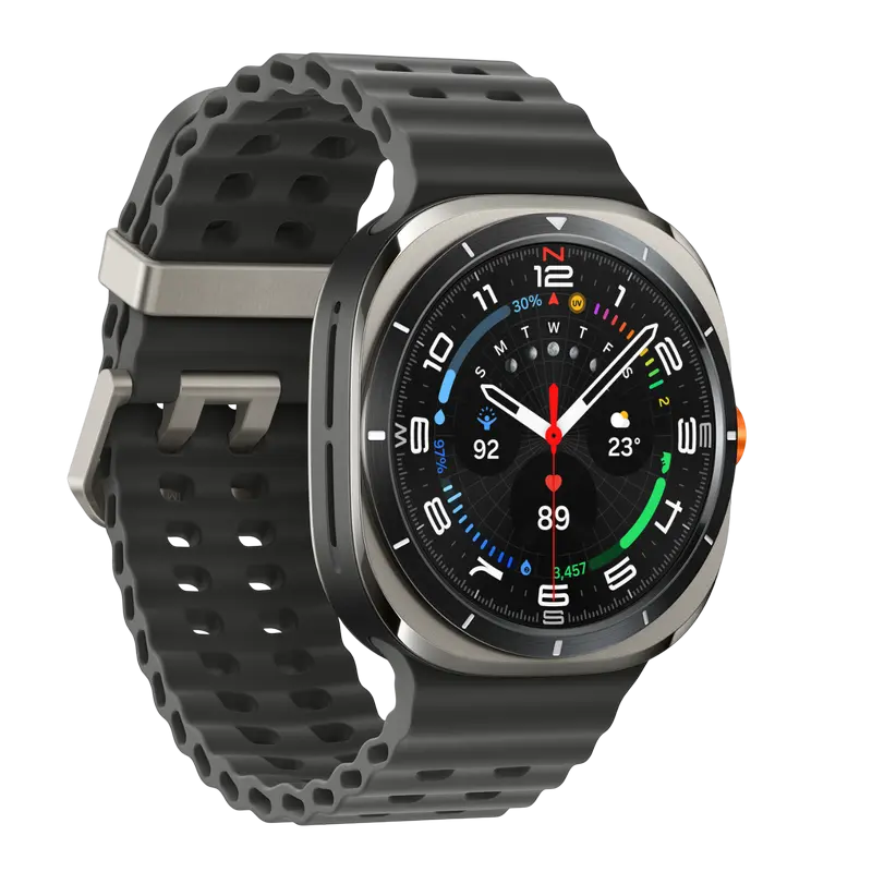 Ceas inteligent Samsung Galaxy Watch Ultra (2025), 47mm, Titanium Silver