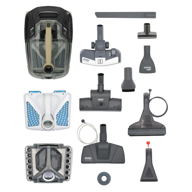 Aspirator Thomas Amfibia Pro 4ALL, Alb | Negru