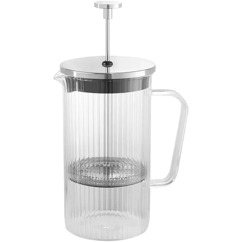 French press Polaris Toledo-1100FP, 1,1l, Transparent