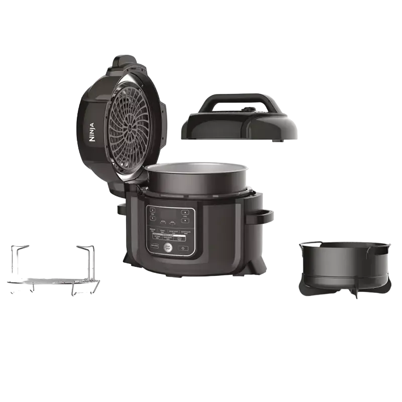 Aparat de gătit multifuncțional sub presiune Ninja OP300EU, Negru