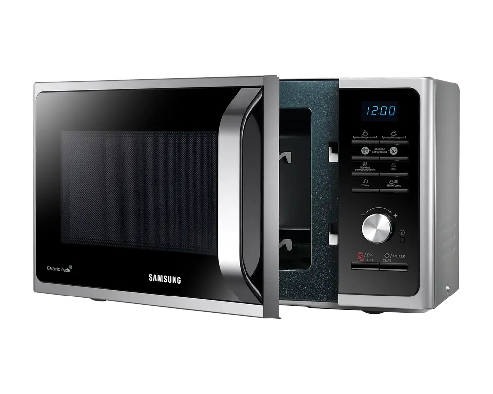 Микроволновая печь Samsung MG23F301TAS/OL, Серебристый