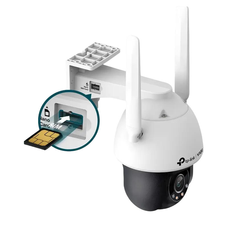 Camera de supraveghere IP TP-LINK VIGI C540-4G, Alb