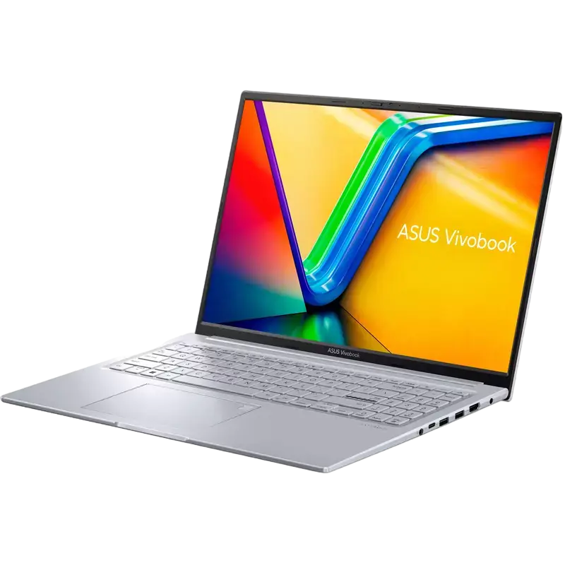 Laptop 16" ASUS Vivobook 16X M3604YA, Cool Silver, AMD Ryzen 7 7730U, 16GB/1024GB, Fără SO