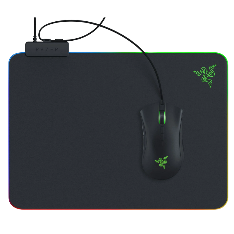 Игровой коврик для мыши Razer Razer Firefly V2 Чёрный